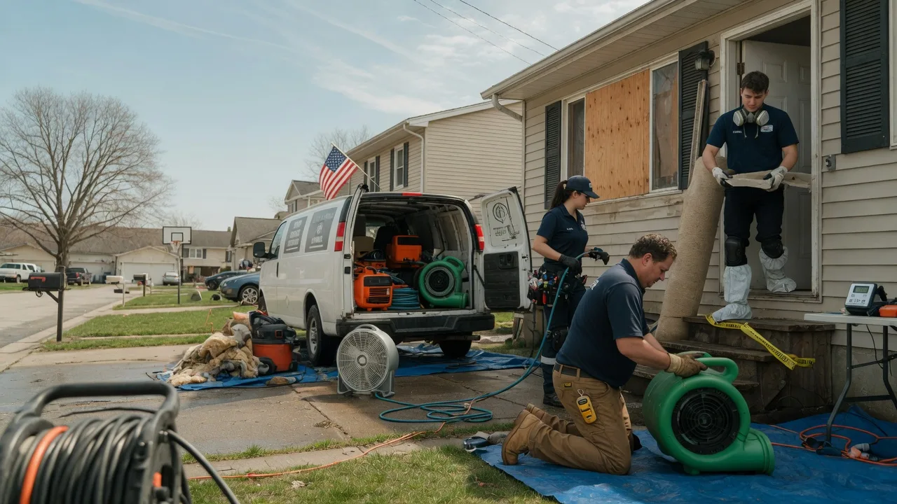 Water Damage Restoration in Bartlett, NE near me